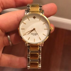 Kate Spade silver and gold watch